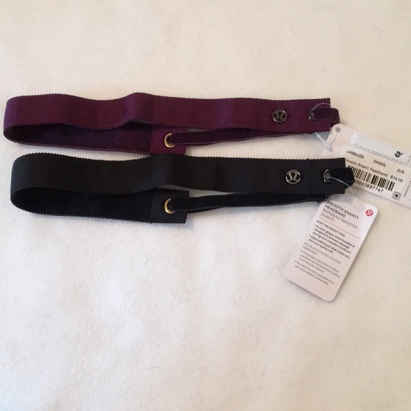lululemon athletica Accessories - Lululemon Smooth Shanti Headbands-2 NWT
